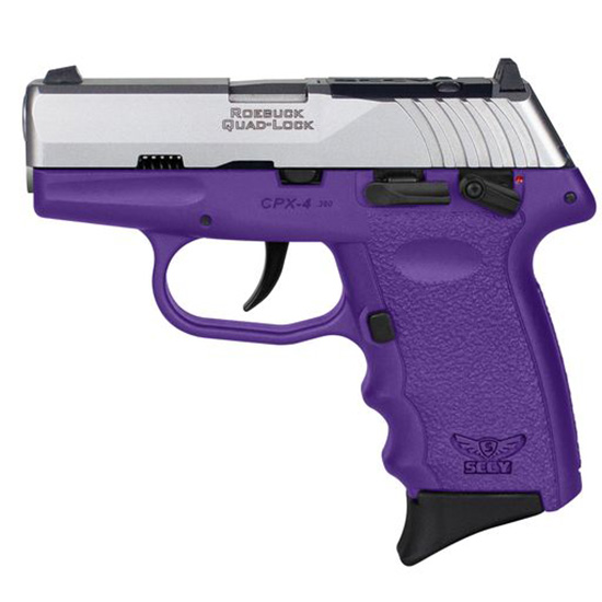 SCCY CPX-4 380ACP PURPLE SS RED DOT READY - Pistols